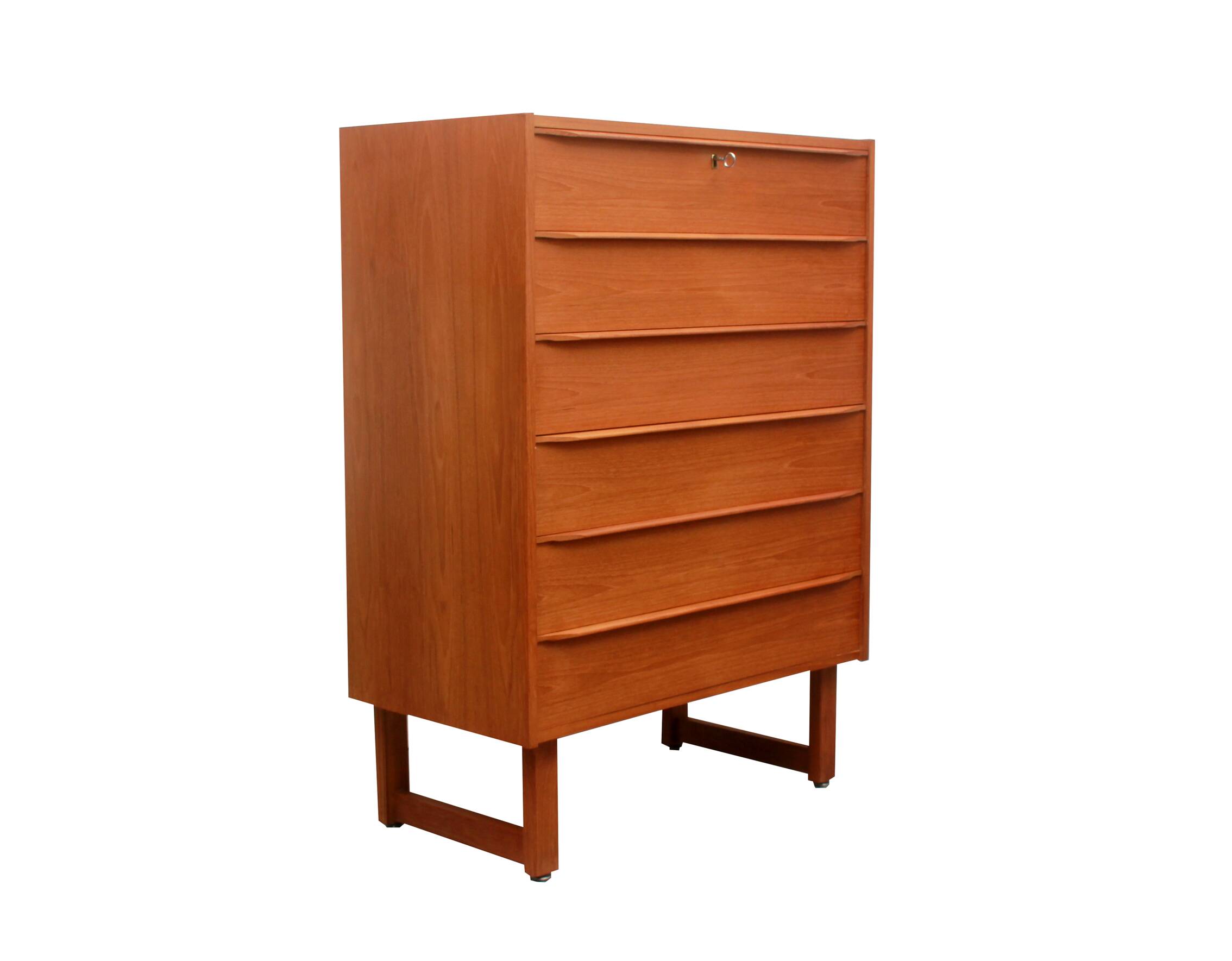 Commode en teck des années 1960
