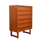Commode en teck des années 1960