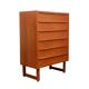 Commode en teck des années 1960
