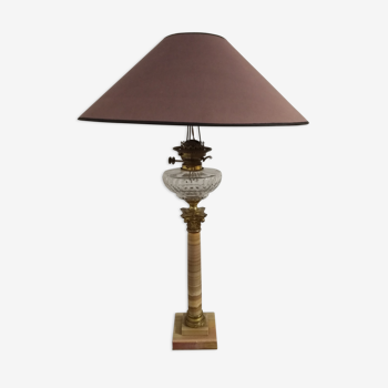 Lampe de style Empire en marbre