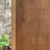 Parisian art deco sideboard in raw oak 1930