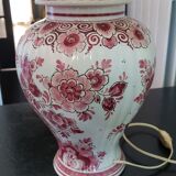 Potiche Delft lamp