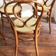 Set of 5 antique Thonet dining chairs model 20, ca. 1890.