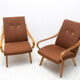 Pair of midcentury armchairs by jaroslav šmídek for jitona, 1960´s