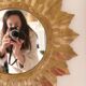 Golden sun mirror 60s- 70s