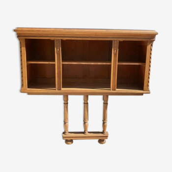 Neoclassical entrance cabinet library and servant