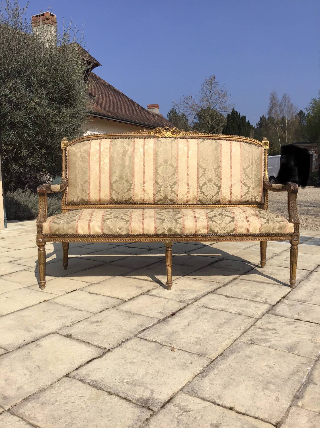 Antique bench