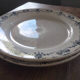 Antique Gien plate, Etruscan model
