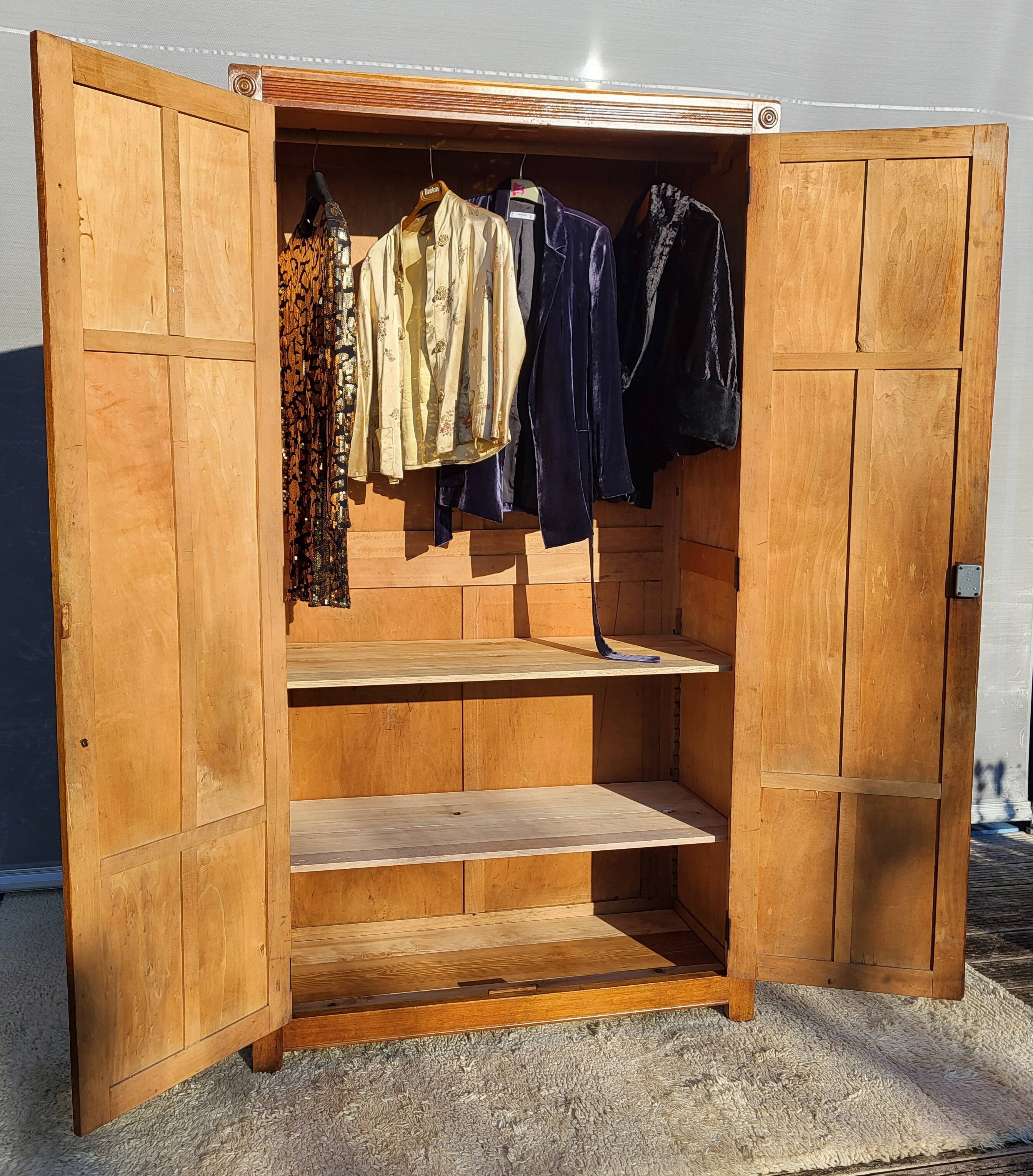 Parisian wardrobe mid-century dressing