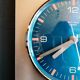 Clock formica vintage wall clock silent square "Quartz Paris"