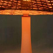 Lampe de table nordique en verre vintage Holmegaard