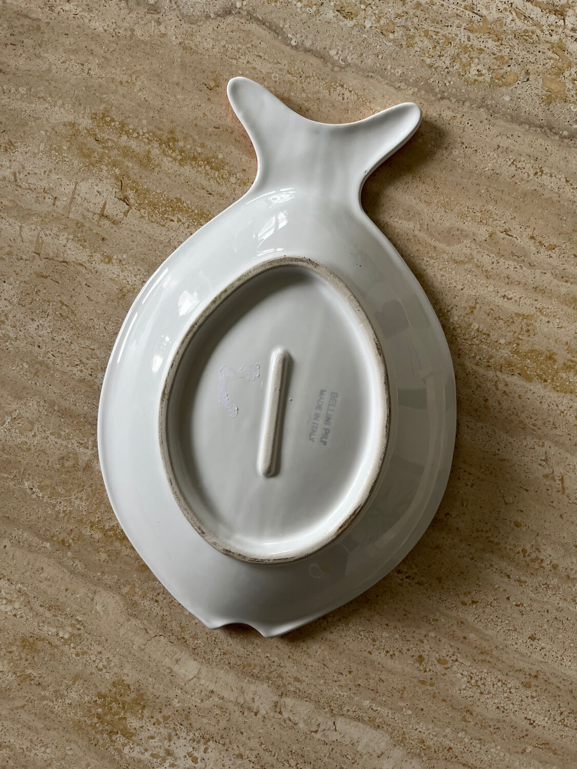 Italian ceramic fish dish