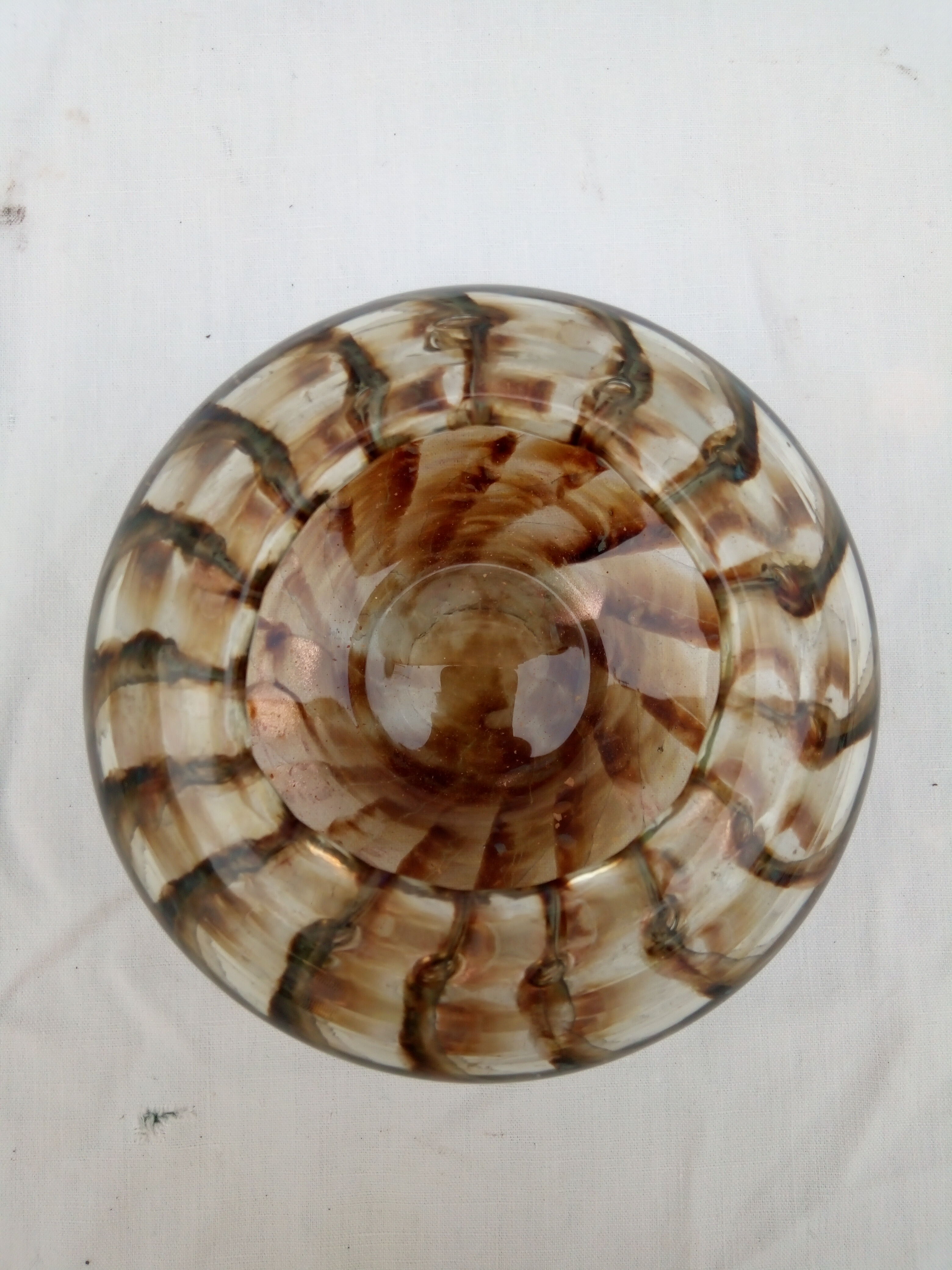 Jar covered with Murano glass in the 50s