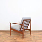 Danish teak lounge chairs, set of 2.
