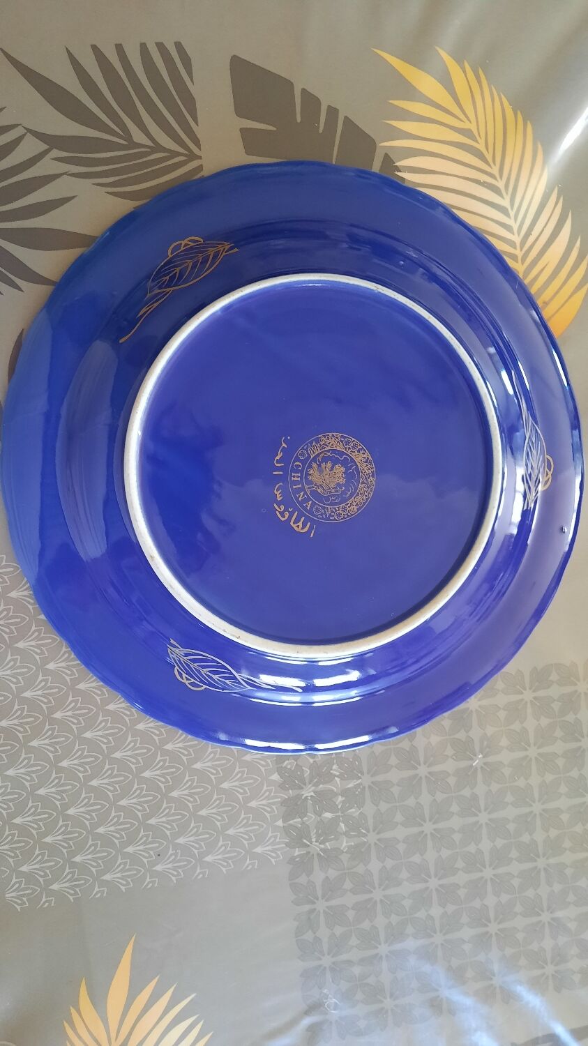 Large Moroccan tagine plate
