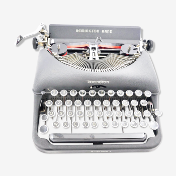 Machine à écrire Remington portable de luxe modèle 5, 1938