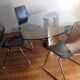 Six vintage Pagholz (or pagwood) Flötotto chairs (high back)