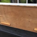 Row of old mailboxes