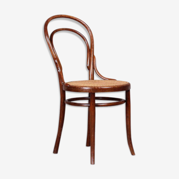 Chaise no.14 by michael thonet for thonet, hêtre courbé assise in cannage, autriche, circa 1859