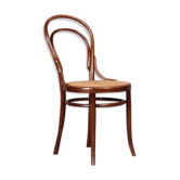 Chaise no.14 by michael thonet for thonet, hêtre courbé assise in cannage, autriche, circa 1859