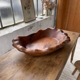 Plat en bois XL racine de thuya