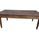 Table de ferme en chêne 2 tiroirs 19’S