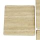 Set of 3 Vintage Travertine Nest Tables Coffee Tables Italy 1970s Design Side Table