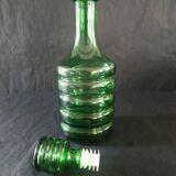 Decanter service + 6 glass glasses