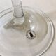 Set of three glass candle holders, Ikea, Blomster, 1999