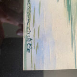 Aquarelle R Van Castelle