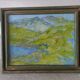 contemporary painting "mountain landscape"