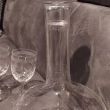 Service verres et carafe à eau cristal Baccarat mimosa