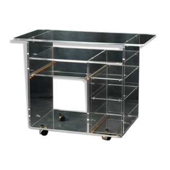 70s Plexiglass dessert by Les Invisibles du Marais, David Lange.