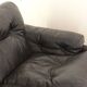Coronado Brown Leather Sofa, Afra & Tobia Scarpa for B&B Italia
