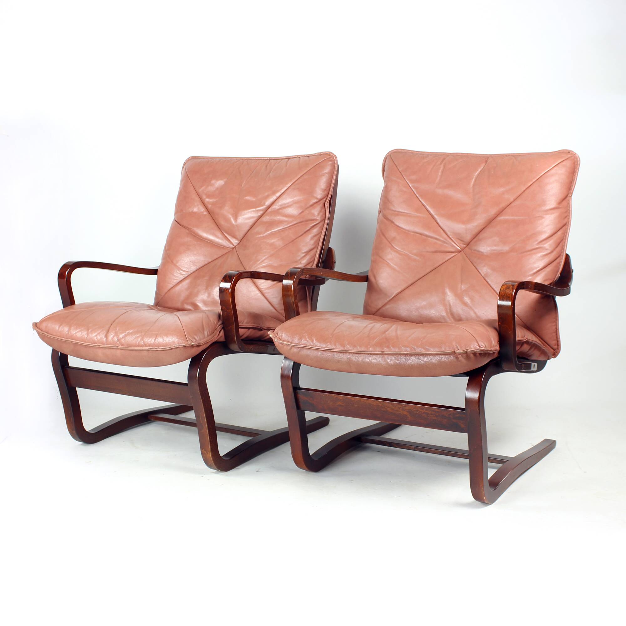 Fauteuil élégant de style danois moderne, par J.M. Birking & Co., Copenhague