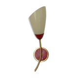 60s red wall light