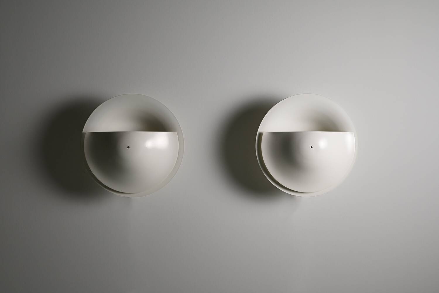 Disc wall lamps C-1558 by Raak, 1980s The Netherlands.