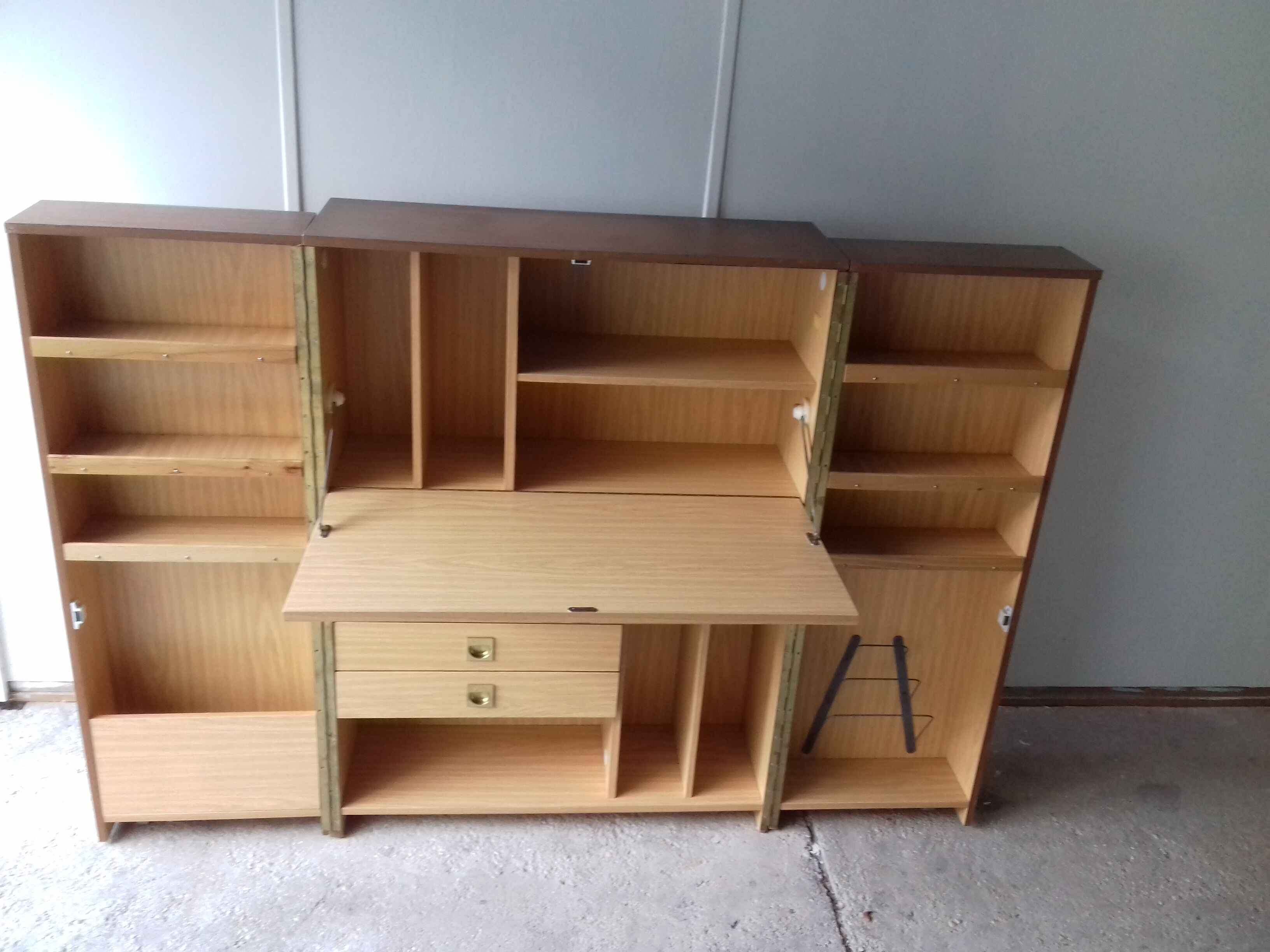 Vintage "magic box" trunk desk