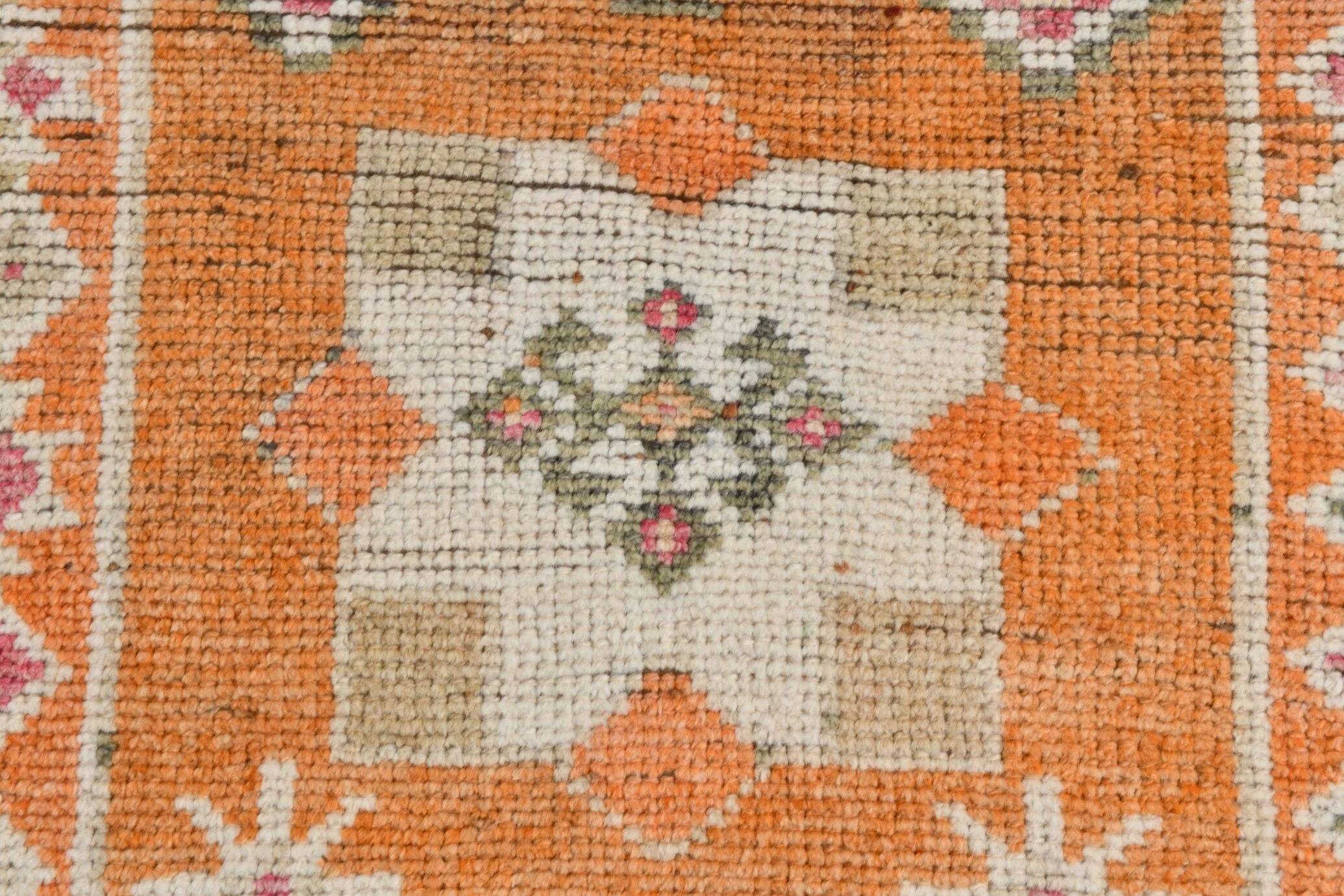 Turkish vintage Herki rug 2'10" x 12'10"