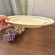 Vintage porcelain plate Badonviller
