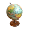 Globe on foot wooden, Michard-Paris 1930