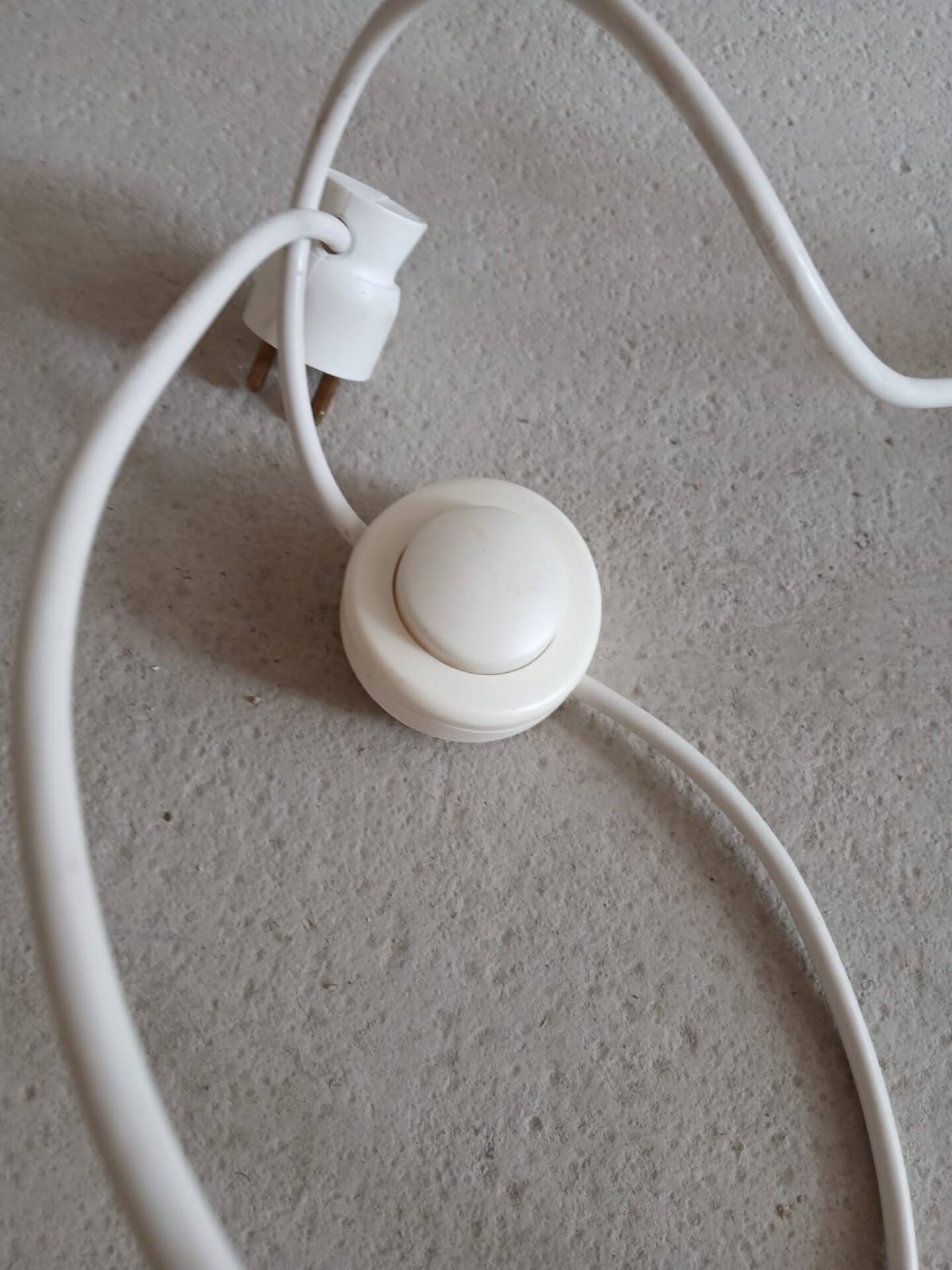 Postmodern vintage torchère floor lamp from the 1980s-1990s.