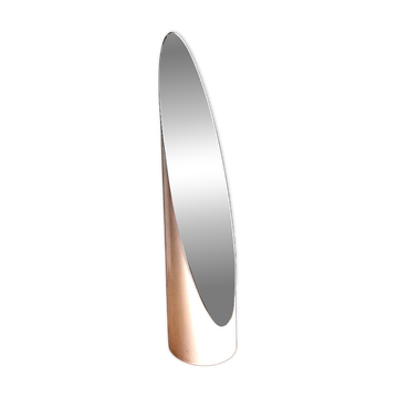 Vintage Unghia Mirror by Rodolfo Bonetto based on Lecal's Lipstick.