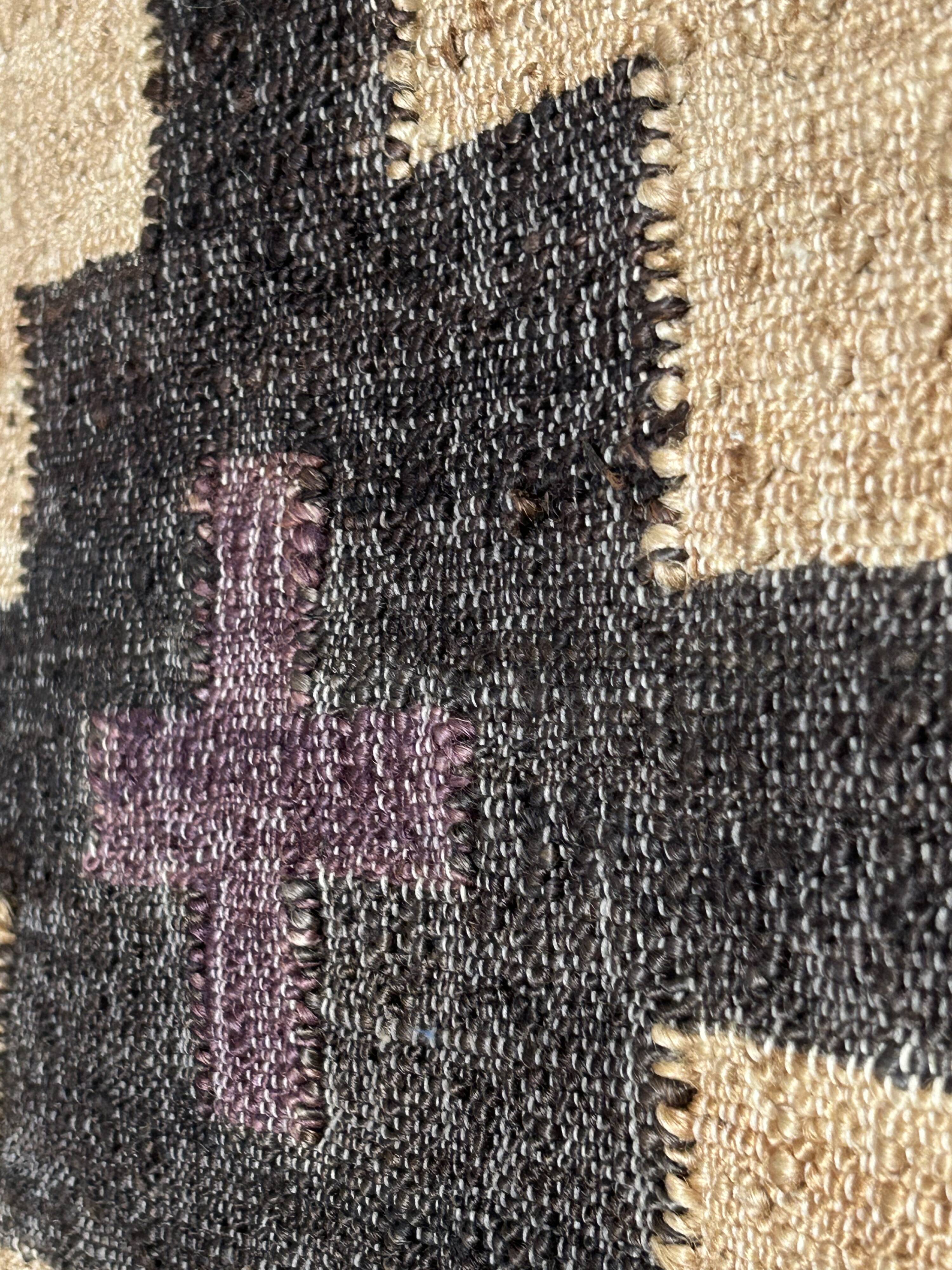 120 x 180 cm - tapis kilim en coton jute