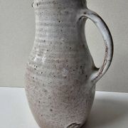 Pichet en céramique vernissée par Jeanne et Norbert Pierlot, Puisaye