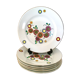 Set of 6 vintage dessert plates RDA