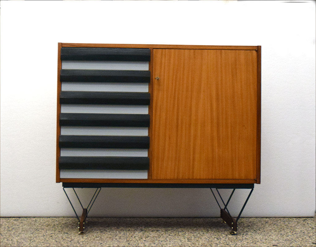 Italian Cabinet with Drawers, 1960s