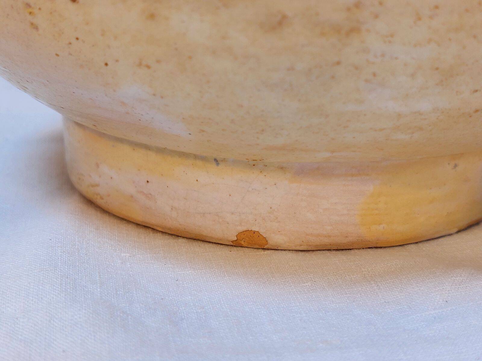 Vintage sangria service in handmade ceramic – 1970s – signed