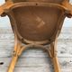 Pair of old bistro chairs 70s Vintage