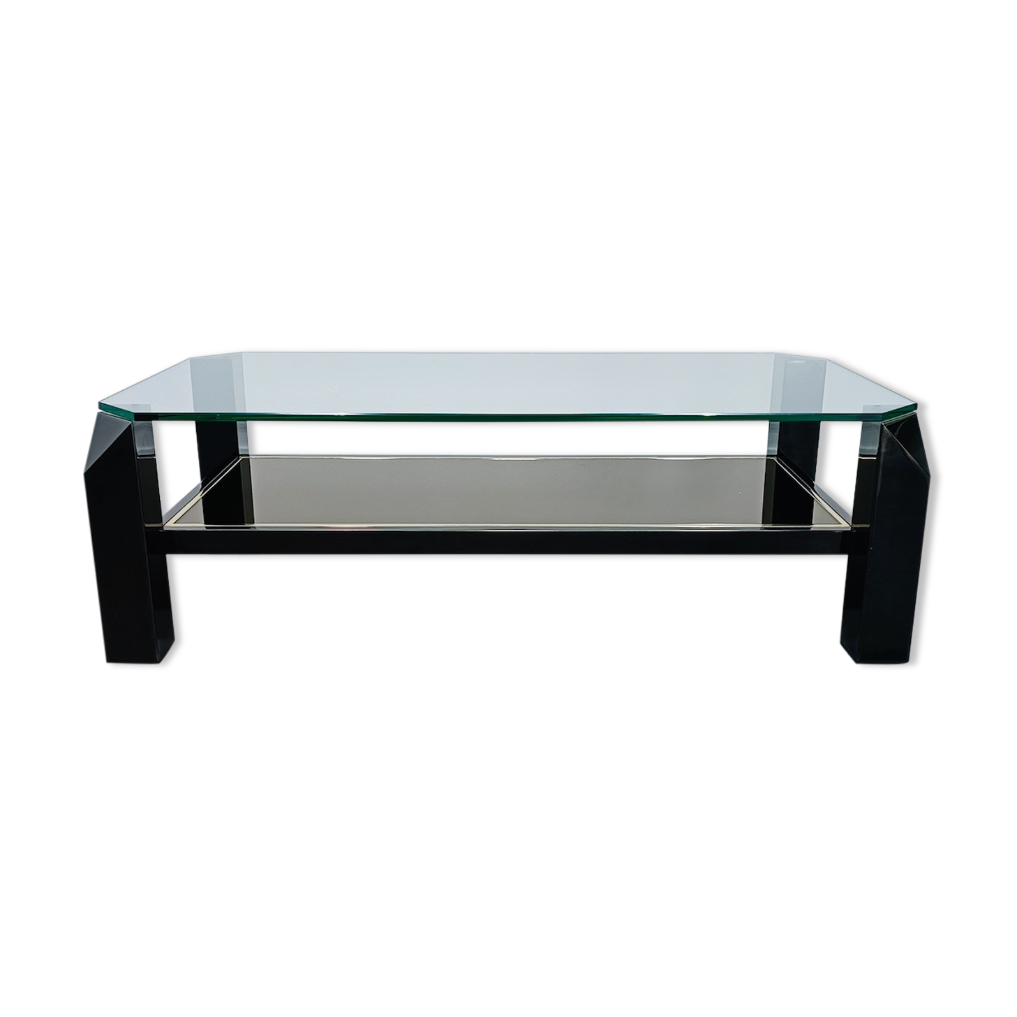 Belgo chrom black coffee table